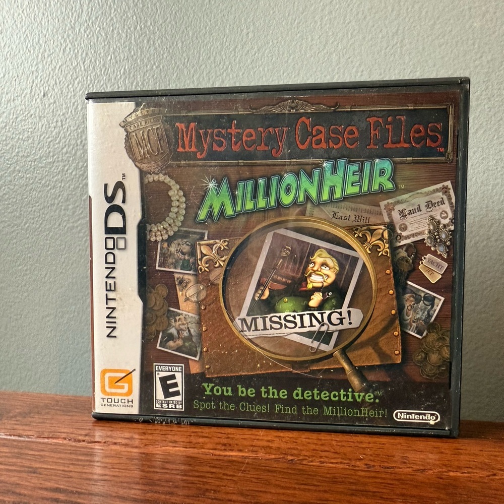 Nintendo DS Mystery Case Files Game